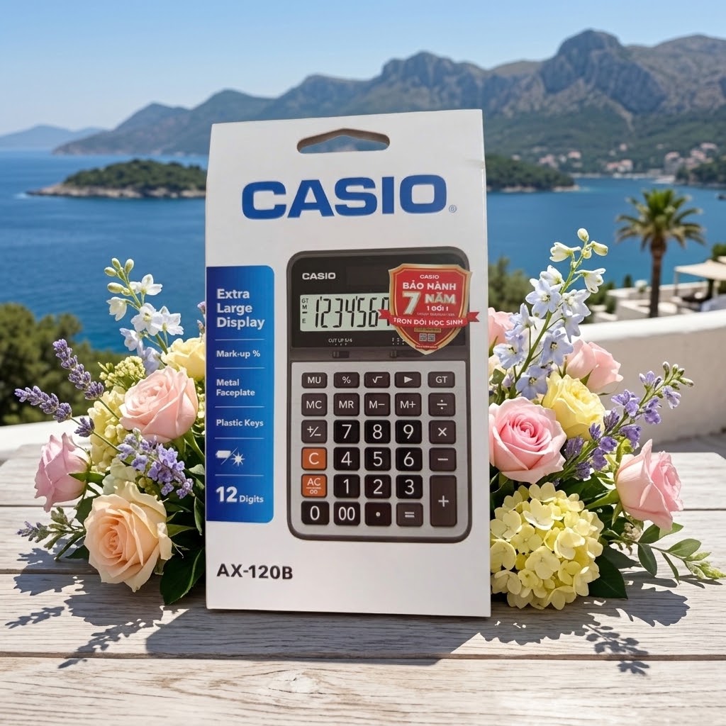 Máy Tính Casio AX 120B